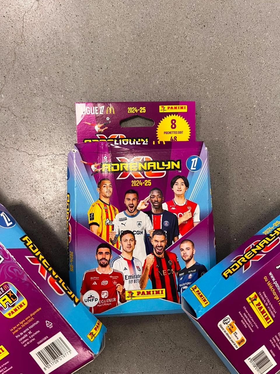 Set van 3 Eco-Blisters Panini Adrenalyn XL Ligue 1 McDonald's 2024-25 – photo 3